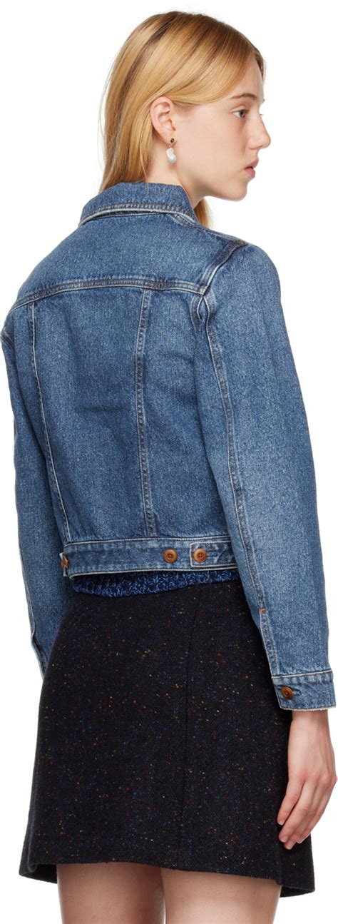 jacket chloe|chloe denim jacket.